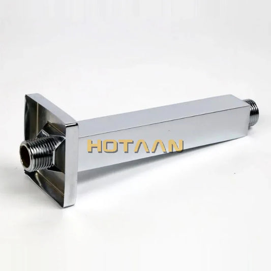 DecorBites™ Brass Chromed Shower Arm 25cm - Bathroom Shower Accessories