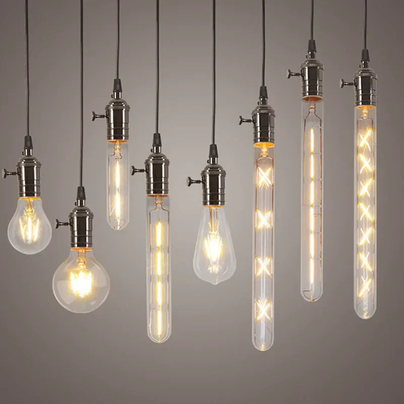 Decorbites™ LED-Filamentlampen: Ultraleuchtende E27 4W-8W Edison-Glühbirnen für Anhänger-Heimbeleuchtung