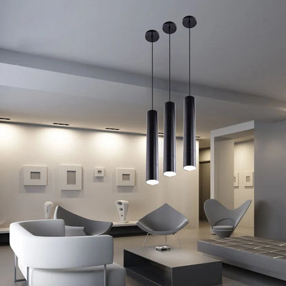 DecorBites™ LED Tube Pendant Lights for Dining Room and Bar - Modern, Nordic Design