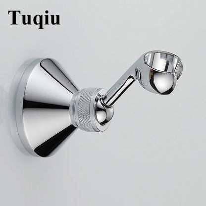 DecorBites™ Brass Hand Held Shower Head Holder Bracket Wall Mount Hook