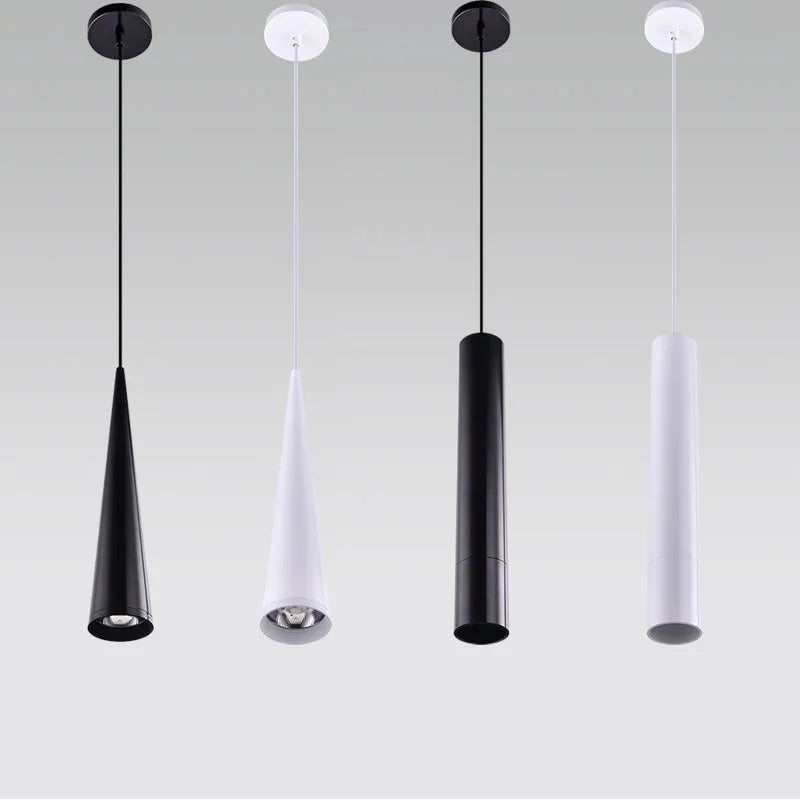 DecorBites™ LED Tube Pendant Lights for Dining Room and Bar - Modern, Nordic Design