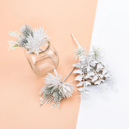 DecorBites™ Decorative Flowers Wreaths for Home Wedding DIY Gifts Bouquet Artificial Plants