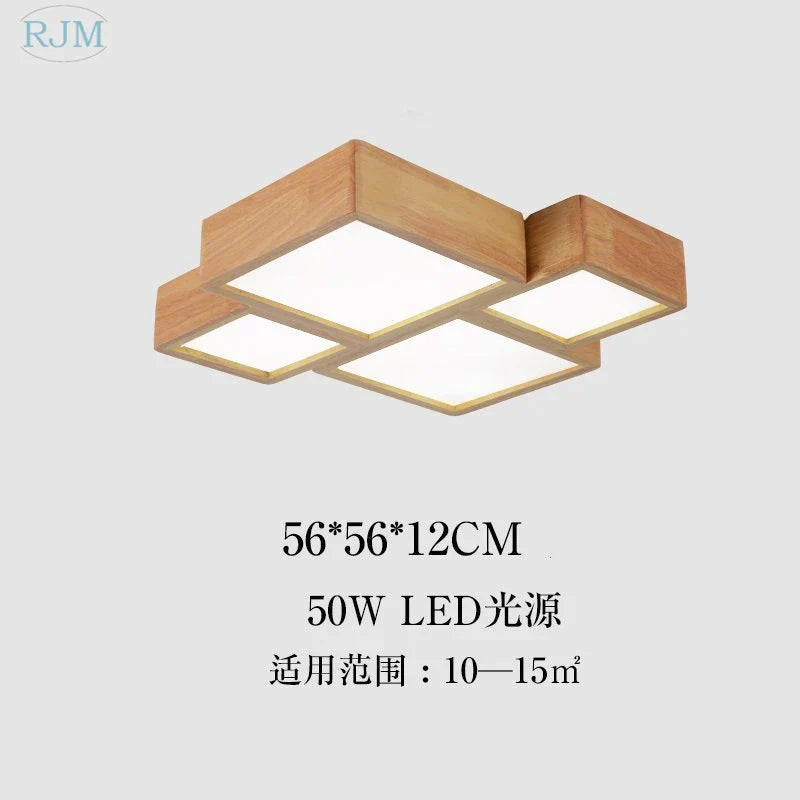 Wood Ceiling Lamp