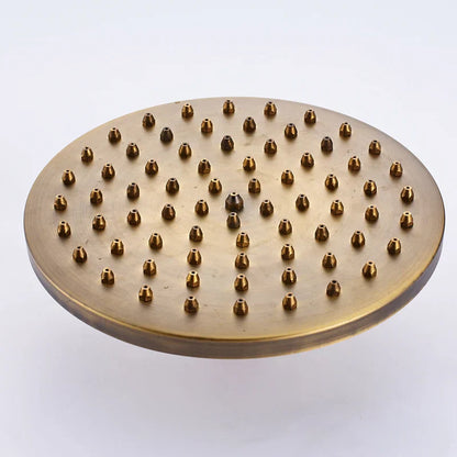 رأس صنبور دش مطري من DecorBites™ مقاس 8 بوصات مصنوع من النحاس العتيق للاستمتاع بدش منعش