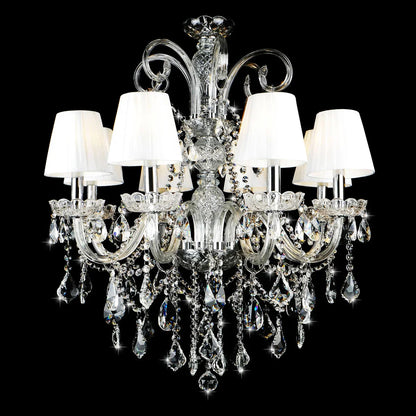 DecorBites™ Elegant Crystal Chandelier for Living Room Dining Bedroom