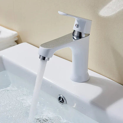 DecorBites™ Basin Brass Faucet Multi-color Bath Mixer, Cold Hot Water Taps, Innovative Fashion Style
