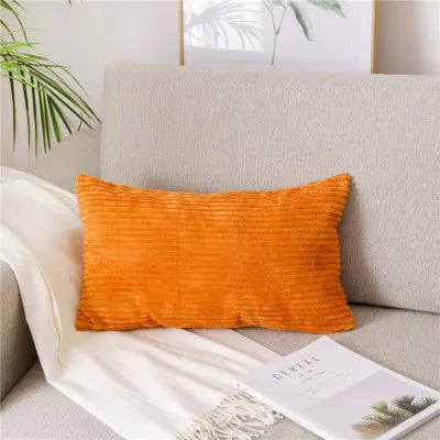 غطاء وسادة مخملي من DecorBites™‎ بنقشة مخملية مزخرفة مقاس 40×60 سم