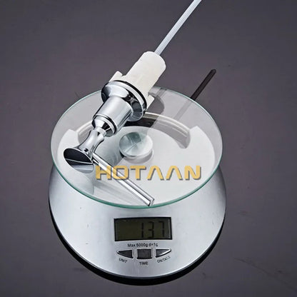 DecorBites™ Brass Head Stainless Steel Kitchen Sink Soap Dispenser - YT-2016