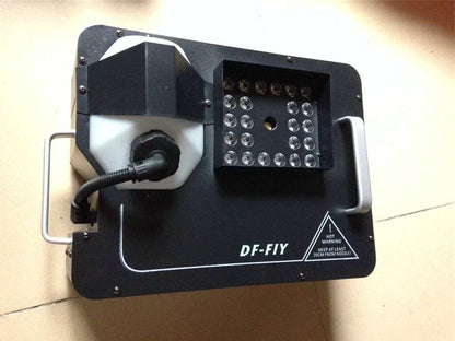 DecorBites™ 1500W RGB Triple LED Fog Machine with Color-Changing Effects