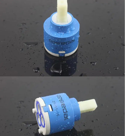 خلاط صنبور خرطوشة سيراميك DecorBites™ مقاس 35 مم و40 مم، مع محور عزم دوران منخفض