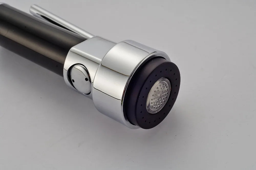 Chrome Pull-Out Faucet