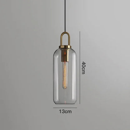 DecorBites™ Glass Ball Pendant Light: Luxury Restaurant & Bar Nordic Bedroom Lamp