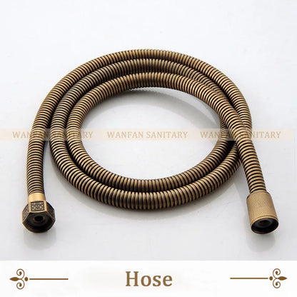 صنبور بيديه مثبت على الحائط من نحاس عتيق من DecorBites™ لرش دش الحمام الصحي