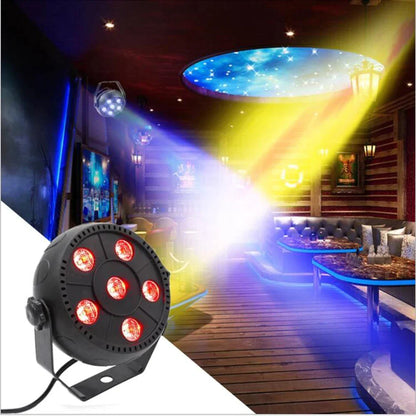 Decorbites™ DJ-Laserball-Wasch-Effekt-Bühnenlichter 6 LEDs RGB 3IN1 Automatische Klangaktivierung