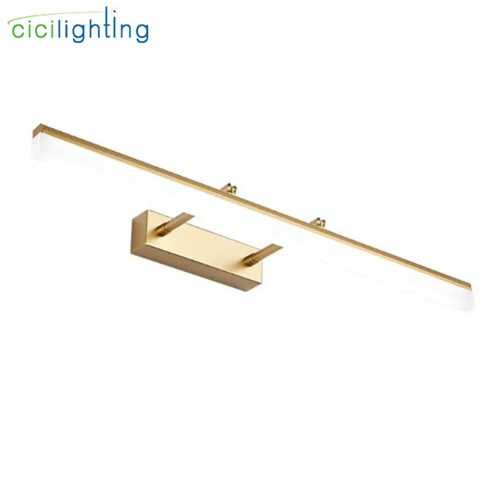 Luces LED DecorBites™ para espejo de baño o armario - Negro, plateado y cromado