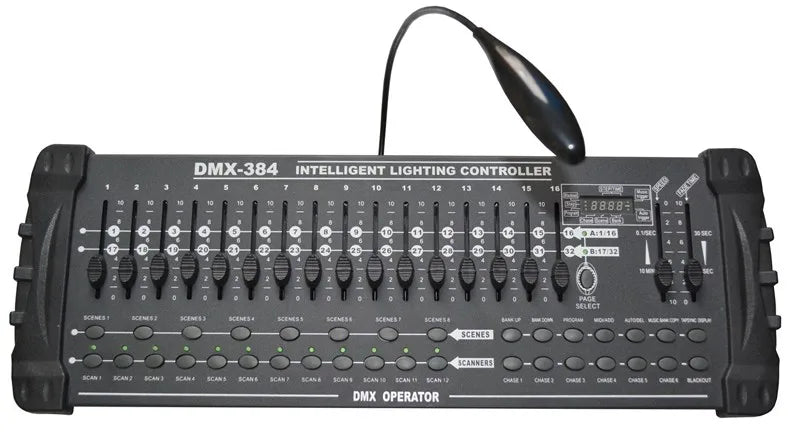 DecorBites™ DMX 384A Controller for Moving Head Beam Light Console DJ 512 Beam Light Console