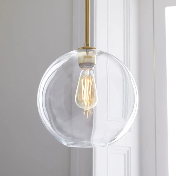 DecorBites™ Gradient Glass Ball Pendant Light for Kitchen Dining Living Room