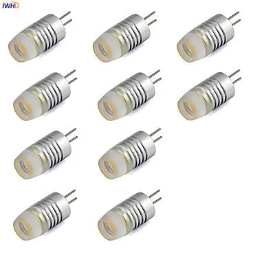 DecorBites™ COB G4 LED Bulb 12V 80LM - High Power Mini Bi-pin Light for Chandeliers