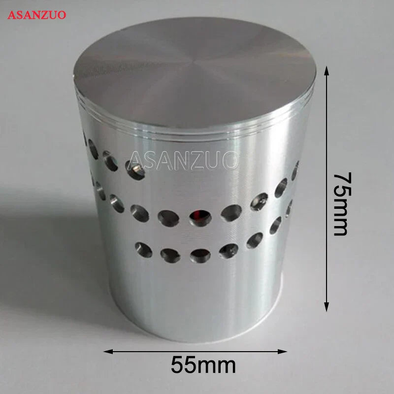 DecorBites™ مصباح حائط LED حلزوني من الألومنيوم لغرفة النوم وغرفة المعيشة