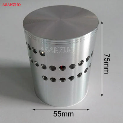 DecorBites™ مصباح حائط LED حلزوني من الألومنيوم لغرفة النوم وغرفة المعيشة