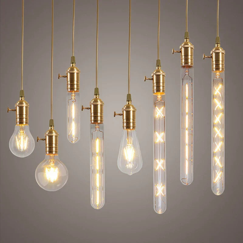 Decorbites™ LED-Filamentlampen: Ultraleuchtende E27 4W-8W Edison-Glühbirnen für Anhänger-Heimbeleuchtung
