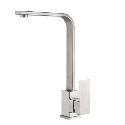 DecorBites™ Kitchen Faucet: Brushed Gold/Nickle/Black Hot Cold Mixer Crane Water Tap