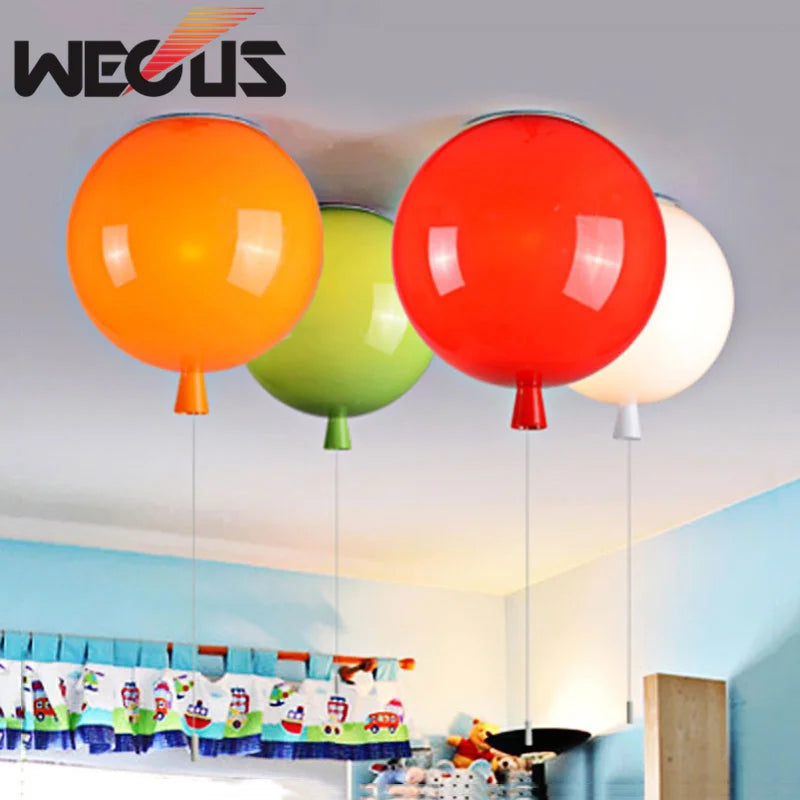 DecorBites™ D200mm Balloon Light for Kids Bedroom and Living Room Lighting