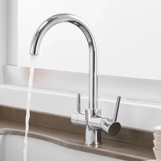 DecorBites™ Drinking Water Filter Faucet Kitchen Sink Tap Mixer for Pure, Fresh Water