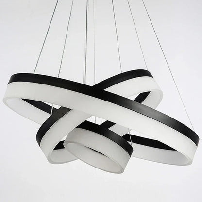 DecorBites™ LED Ring Pendant Light Fixture for Living Room Dining Room Lighting