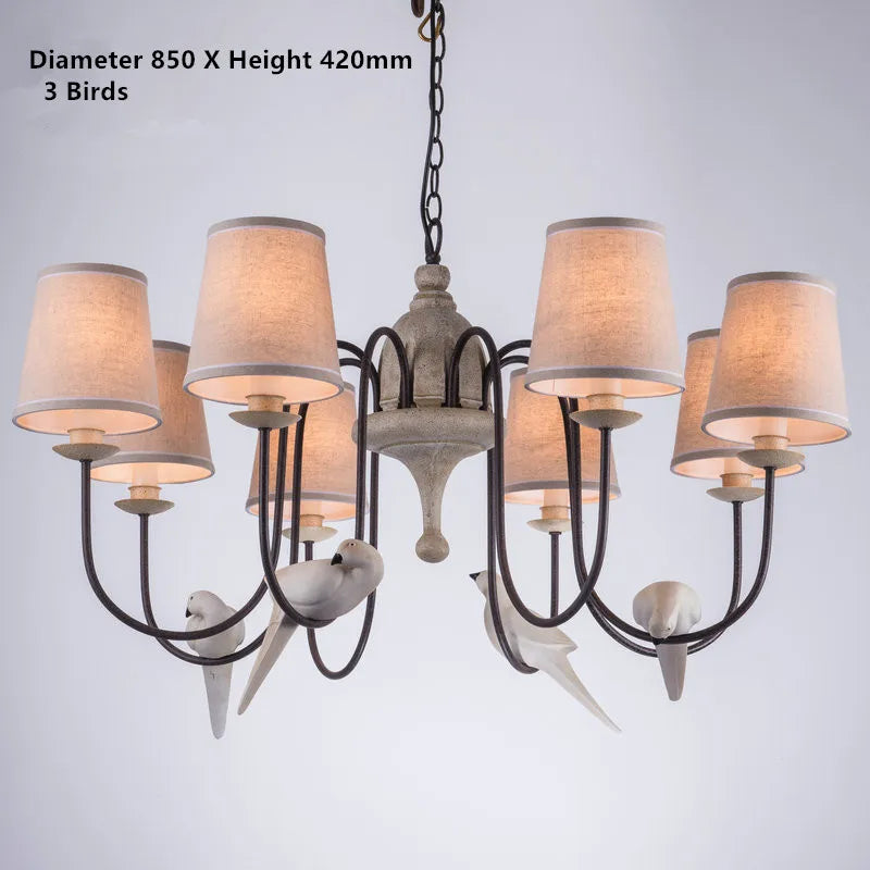 DecorBites™ Bird Lamp: Industrial Pendant Lights for Kitchen Island, Living Room, Bedroom & Restaurant
