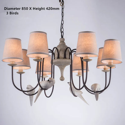 DecorBites™ Bird Lamp: Industrial Pendant Lights for Kitchen Island, Living Room, Bedroom & Restaurant