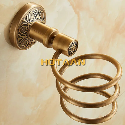 DecorBites™ Hair Dryer Rack Holder Stand Shelf Bathroom Accessories