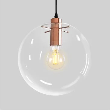 DecorBites™ Bubble Glass Ball Pendant Light for Modern Living Room Kitchen Bedroom