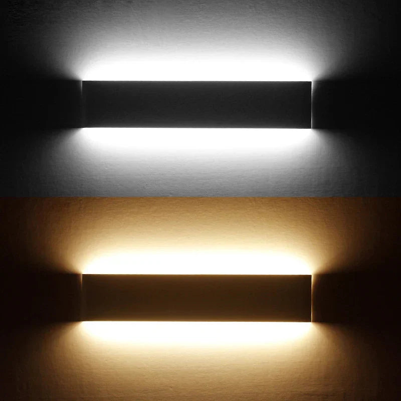 DecorBites™ LED Aluminum Wall Lamps: Modern Minimalist Design, 6W/14W Bedroom & Bathroom Indoor Lighting