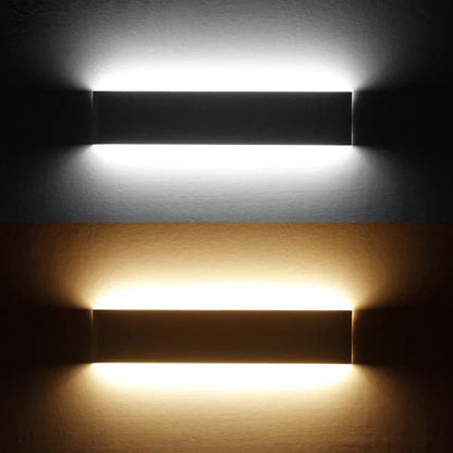 DecorBites™ LED Aluminum Wall Lamps: Modern Minimalist Design, 6W/14W Bedroom & Bathroom Indoor Lighting