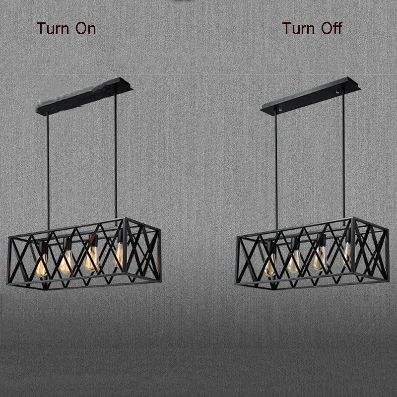 Decorbites™ Industrielles Vintage-Loft-Hängeleuchte für Wohn- und Esszimmer