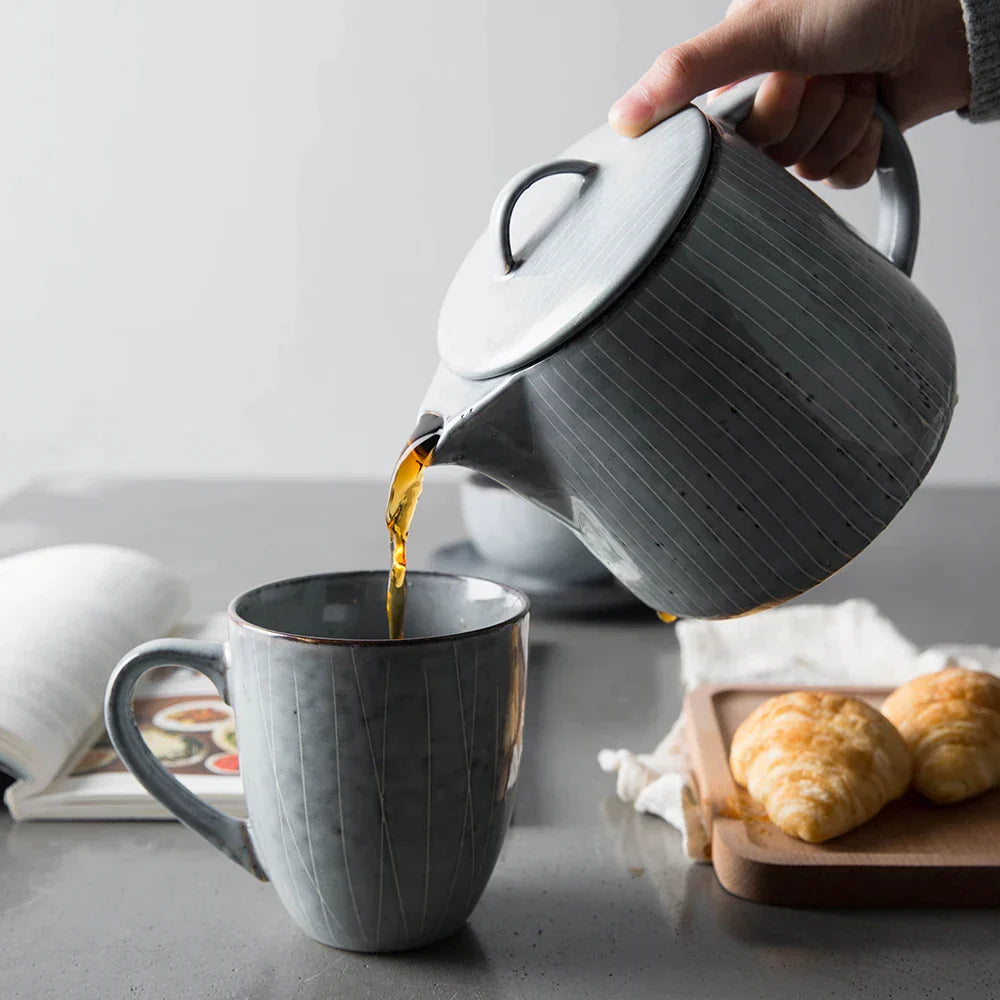 DecorBites™ Japanese Style Ceramic Dinnerware Set