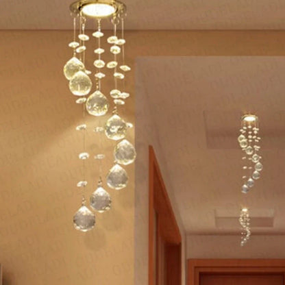 Foco empotrable LED de cristal DecorBites™ para decoración del hogar, sala de estar, comedor, pasillo - Mini lámpara de techo