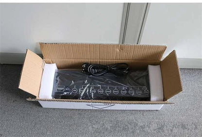 موزع ومضخم إشارة DMX من DecorBites™ بثمانية منافذ لمصابيح LED - مكرر وموزع إشارة