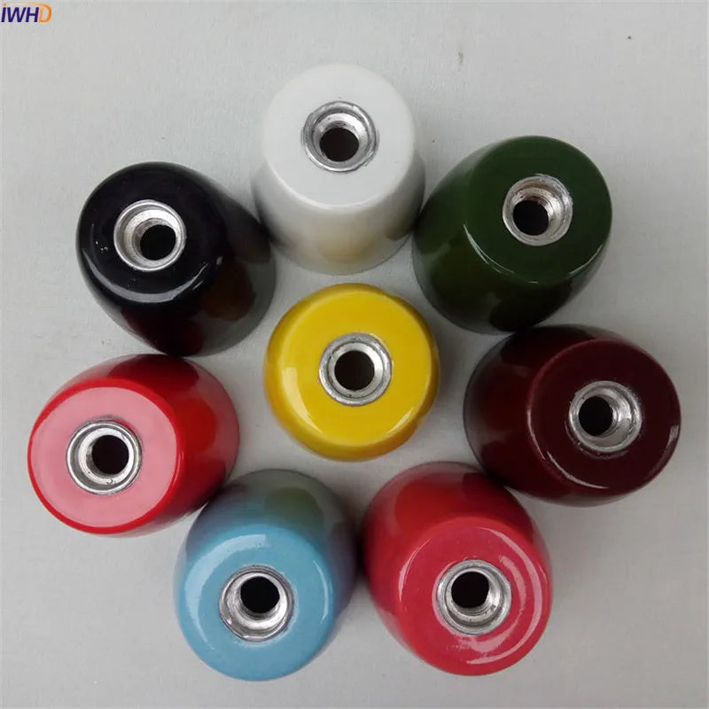 Decorbites™ E27 Keramik Lampenfassung Steckdose Vintage Soquete Retro Lampenbasis Halter