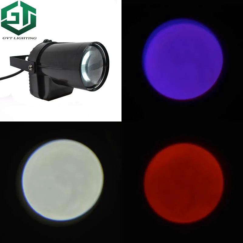 Luces de Barra de Bolas Espejo de Escenario Pinspot de Haz LED Decorbites™ en 6 Colores