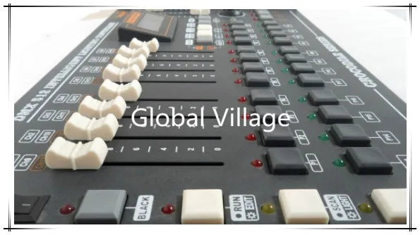 DecorBites™ 504-Channel DMX Controller with Joystick for Hot DJ Lighting Effects