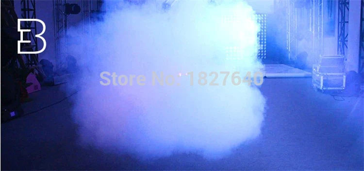 جهاز ضباب DecorBites™ 900 واط RGB لاسلكي للتحكم عن بعد للحفلات وحفلات الزفاف