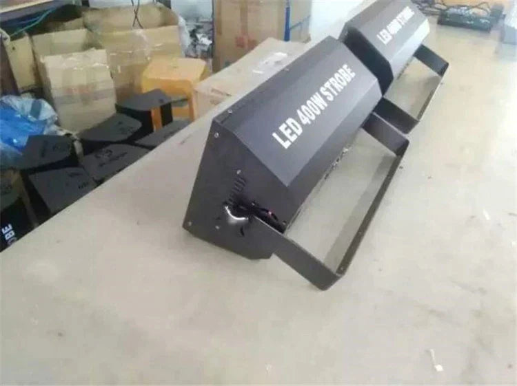 مصباح ستروب LED عالي الطاقة DecorBites™ بقوة 400 واط مع 4 مصابيح LED*100 واط لجهاز ستروبسكوب DJ