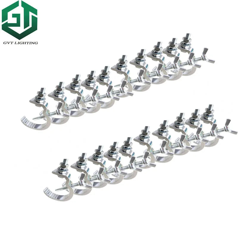 DecorBites™ 20pcs High-Quality Aluminium Light Hook for LED Par Moving Head Clamp