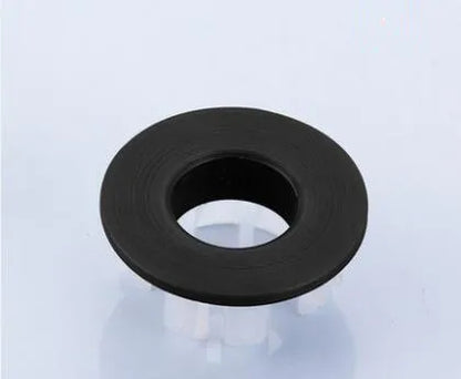 DecorBites™ Gold Brass Sink Overflow Cover Six-foot Ring Insert - Bathroom Basin Faucet