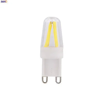 Bombilla LED Decorbites™ G9 de pines dobles con luces COB regulable 110V-220V de repuesto para halógena