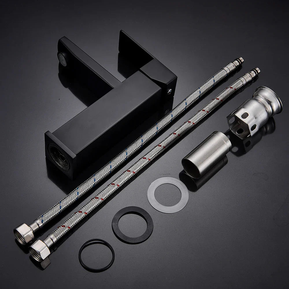 DecorBites™ Basin Faucet Single Handle Deck Mounted Mixer for Bathroom Sink