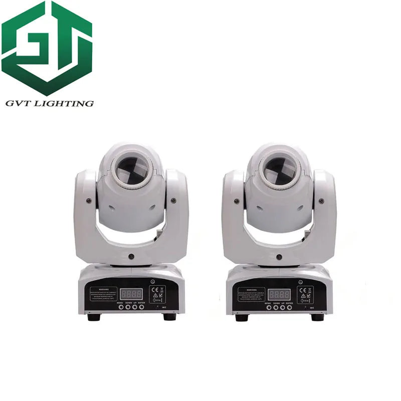 DecorBites™ 60W LED Spot Moving Head Light: High Brightness DJ Gobo Moving Heads