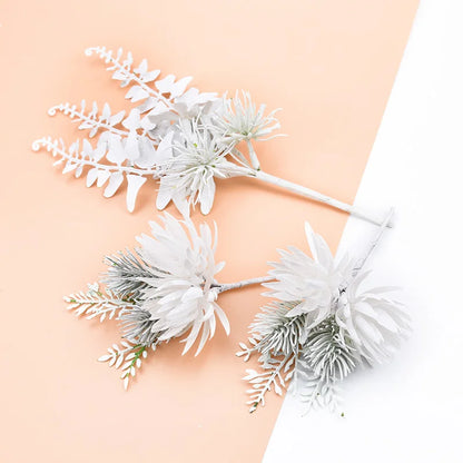 DecorBites™ Decorative Flowers Wreaths for Home Wedding DIY Gifts Bouquet Artificial Plants